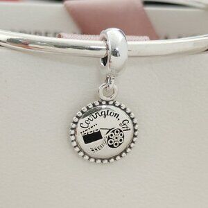 Pandora Covington Georgia Dangle Charm Hollywood of the South Pendant S925 ALE